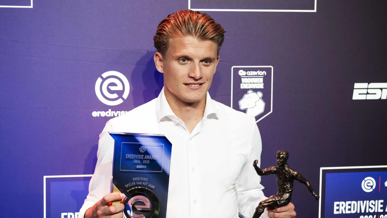 Sem Steijn verkozen tot beste Eredivisie-speler van afgelopen seizoen