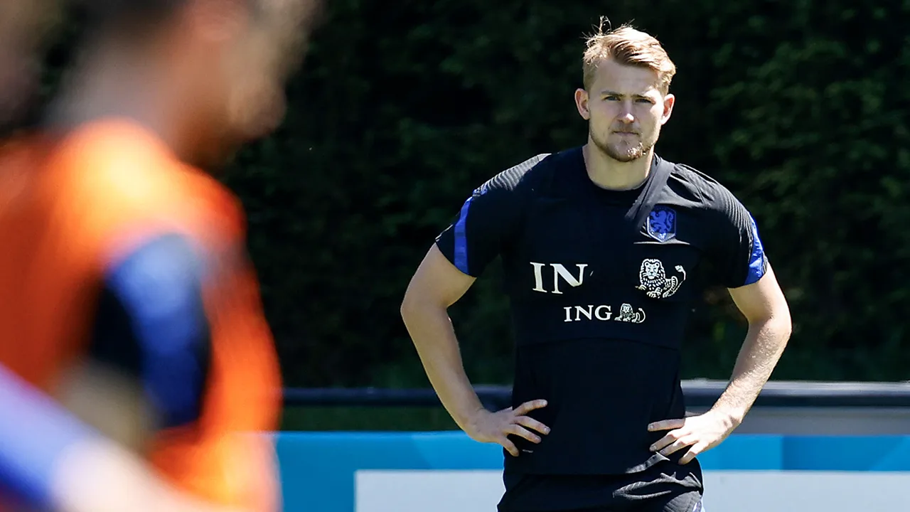 Goed nieuws: De Ligt traint weer mee met selectie Oranje