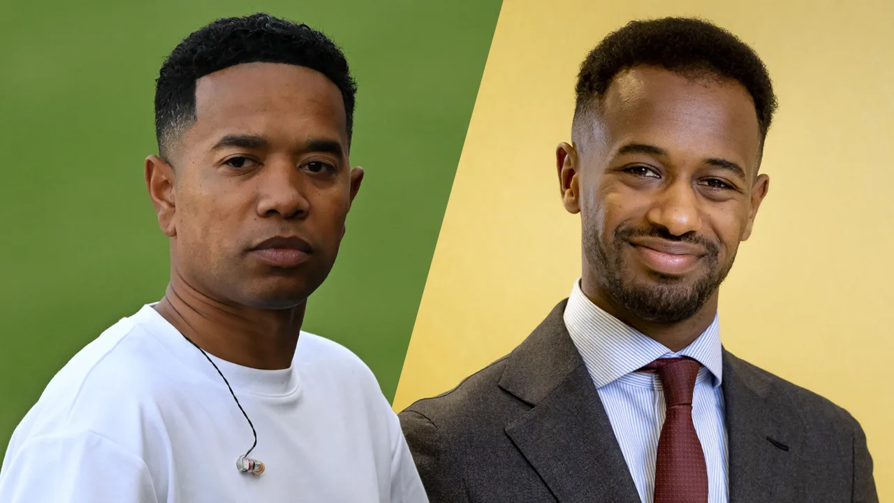 Urby Emanuelson en Habtamu de Hoop maandag te gast bij Het Oranje Café