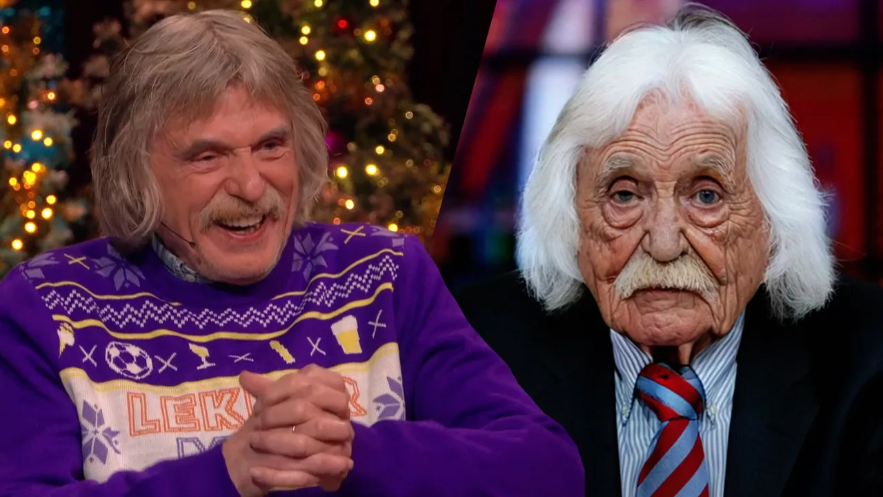 Johan ziet hoe hij er straks uit komt te zien: ‘Tegen die tijd moet ik een heel buisje Viagra nemen’