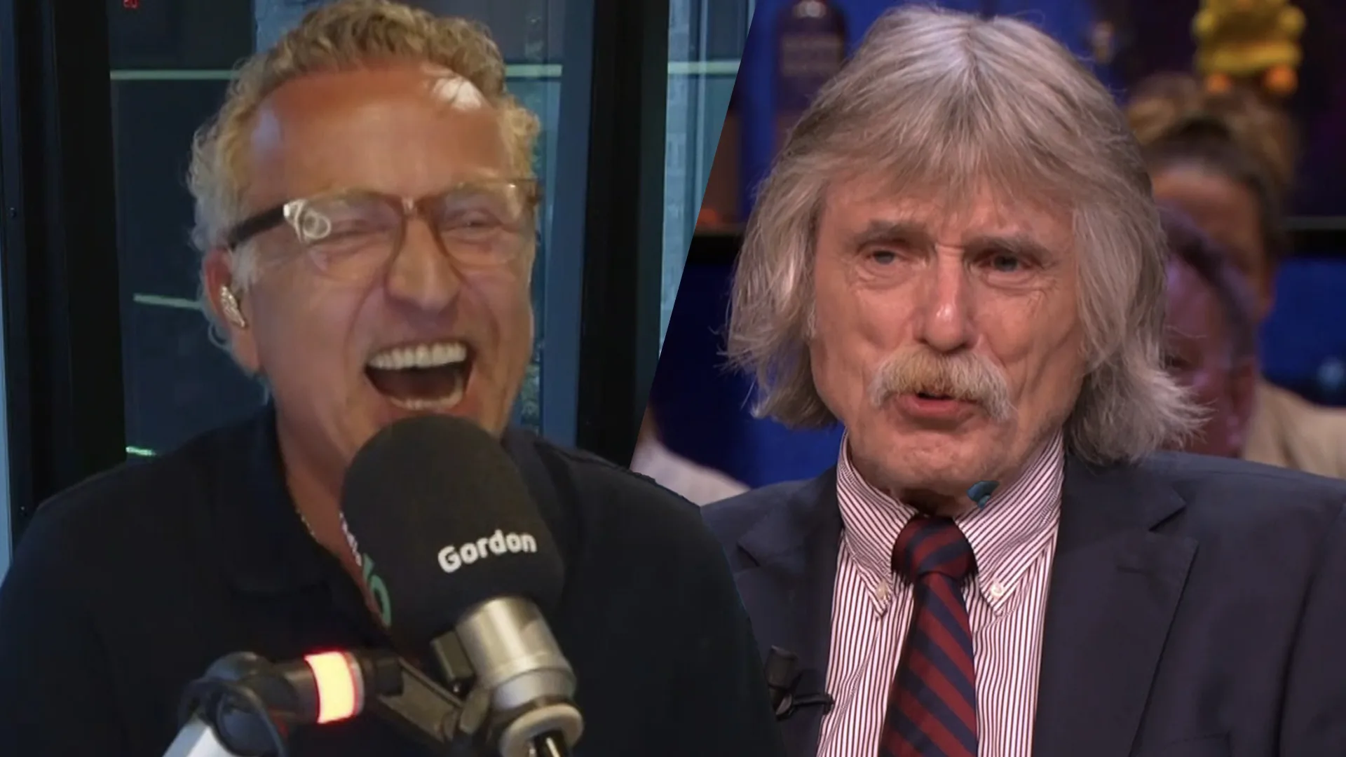 Johan Derksen over radioshow Gordon: ‘Dat mensen dat geginnegap op de nuchtere maag aankunnen!’