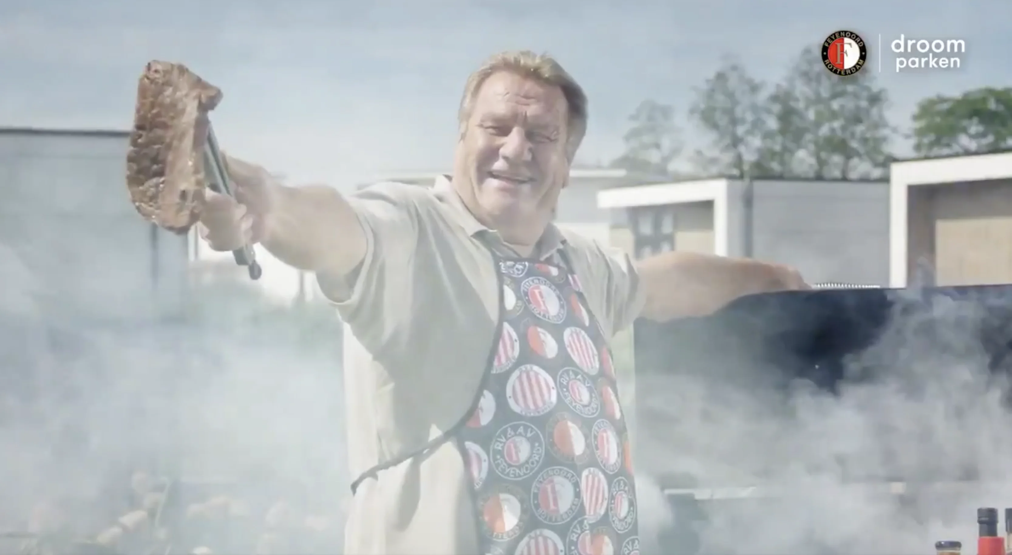 Jan schittert in reclamespotje Droomparken