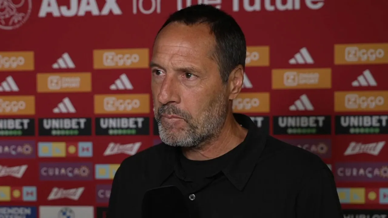 John van 't Schip over trainerschap Ajax: 'Mijn vrouw heeft van boven haar jawoord gegeven'