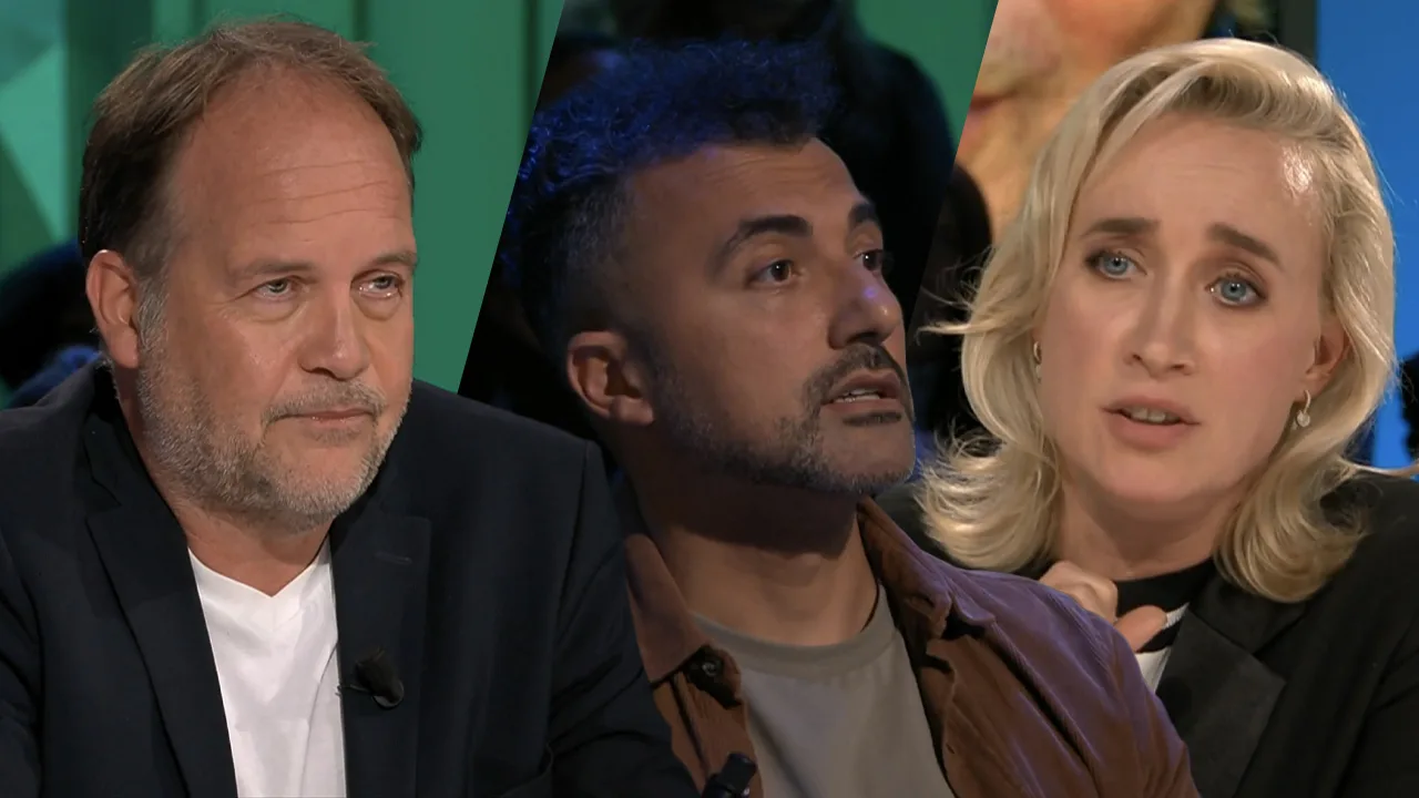 Eva Jinek vraagt Eus: 'Zou je boek over Matthijs van Nieuwkerk hebben gelezen? En over Jan Slagter?'