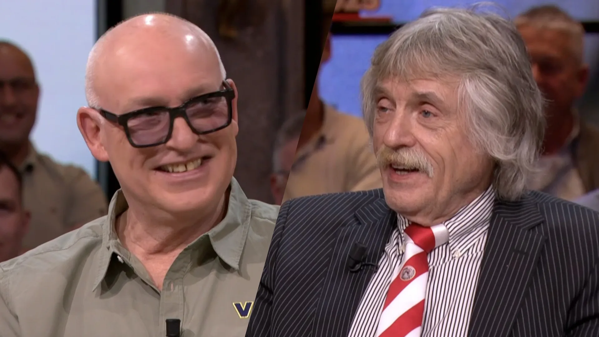 Johan Derksen en René van der Gijp onthullen hoeveel geld ze kregen voor tv-reclames