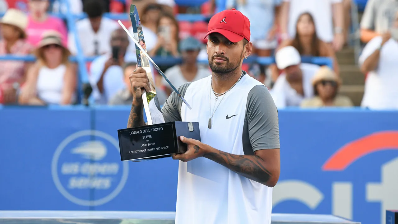 Nick Kyrgios verovert twee titels op één dag in Washington