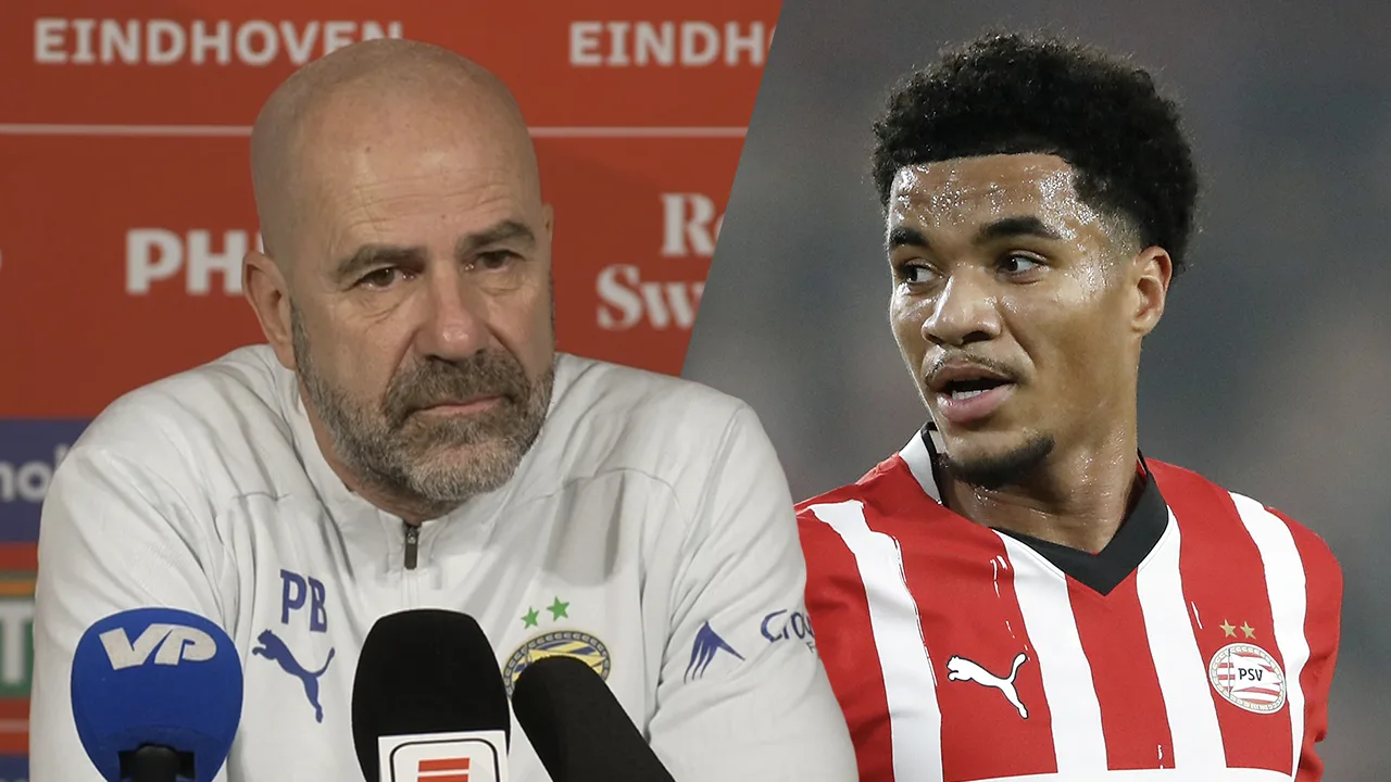 Bosz heeft positief nieuws over Tillman en hoopt op terugkeer voor seizoenslot bij PSV 