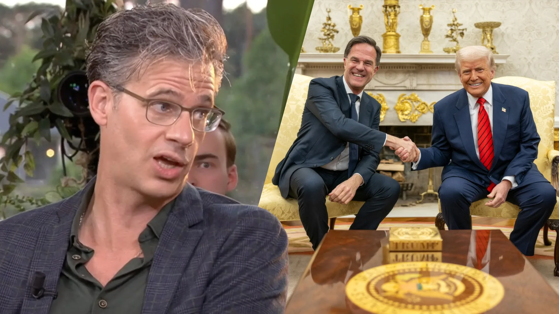 Erik Dijkstra over appje Rutte: 'Hij heeft de lul van Trump zó diep in z'n mond hier!'
