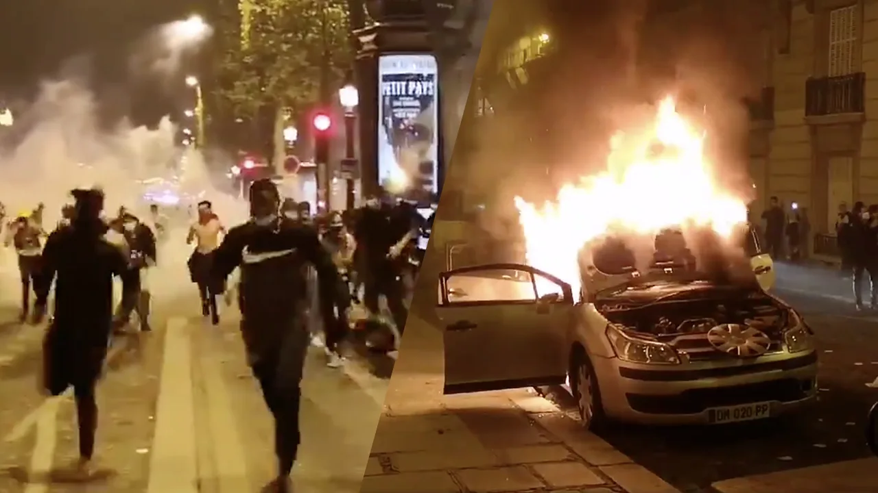 Hooligans slopen Parijs na verloren Champions League-finale