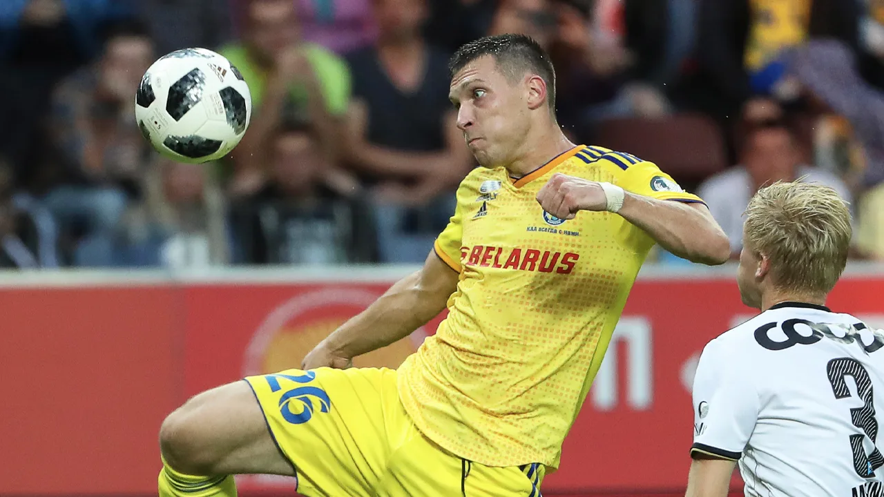 In Wit-Rusland wordt juíst gevoetbald