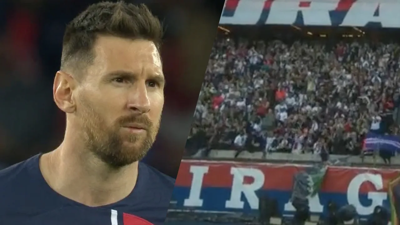 Video: Lionel Messi ook bij afscheidsduel uitgefloten door PSG-fans