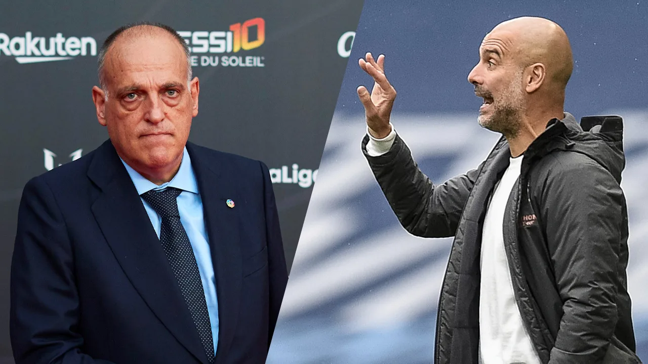 Guardiola haalt keihard uit naar La Liga-baas: 'Los je eigen problemen op!'