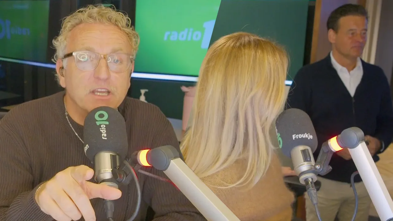 Wilfred Genee verstoort ochtendshow Gordon & Froukje: 'Kijk eens wie daar staat!' 