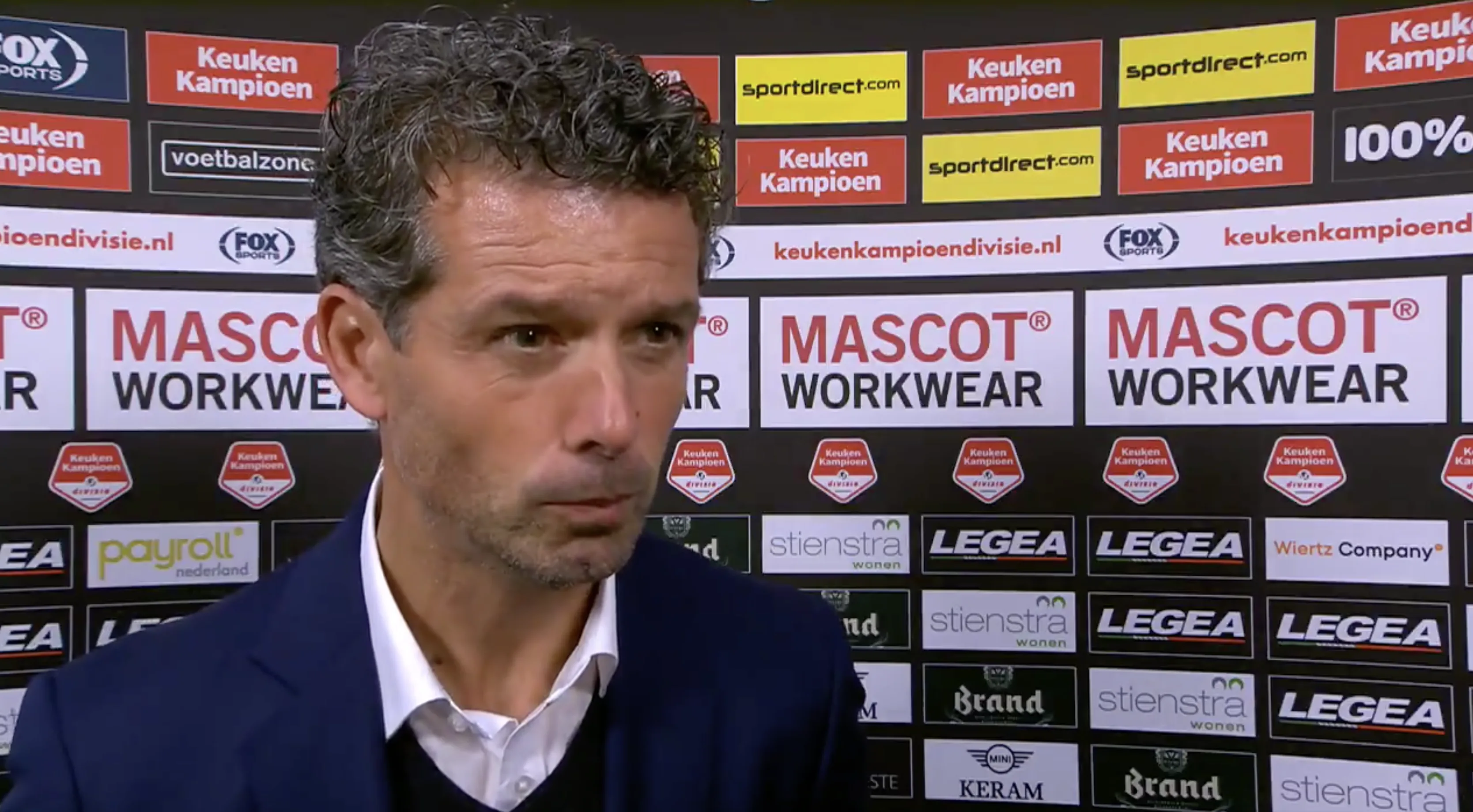 Roda-trainer De Jong: 'Dit geweld mogen we niet accepteren'