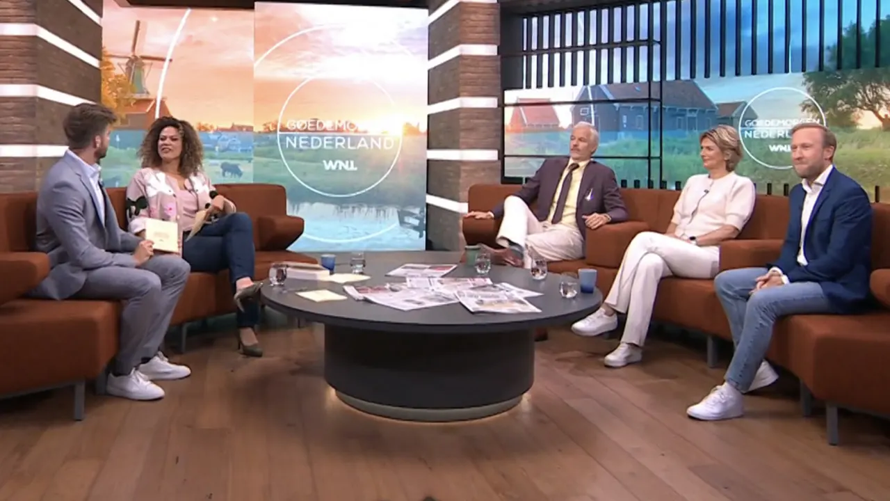 Uitzending Goedemorgen Nederland met Raymond Mens onderbroken door alarm