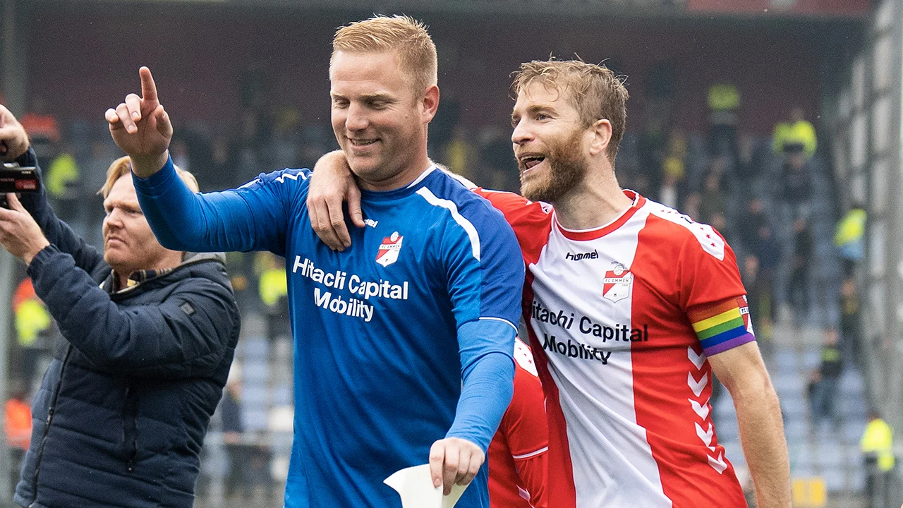 FC Emmen na zege weg bij onderste plaatsen