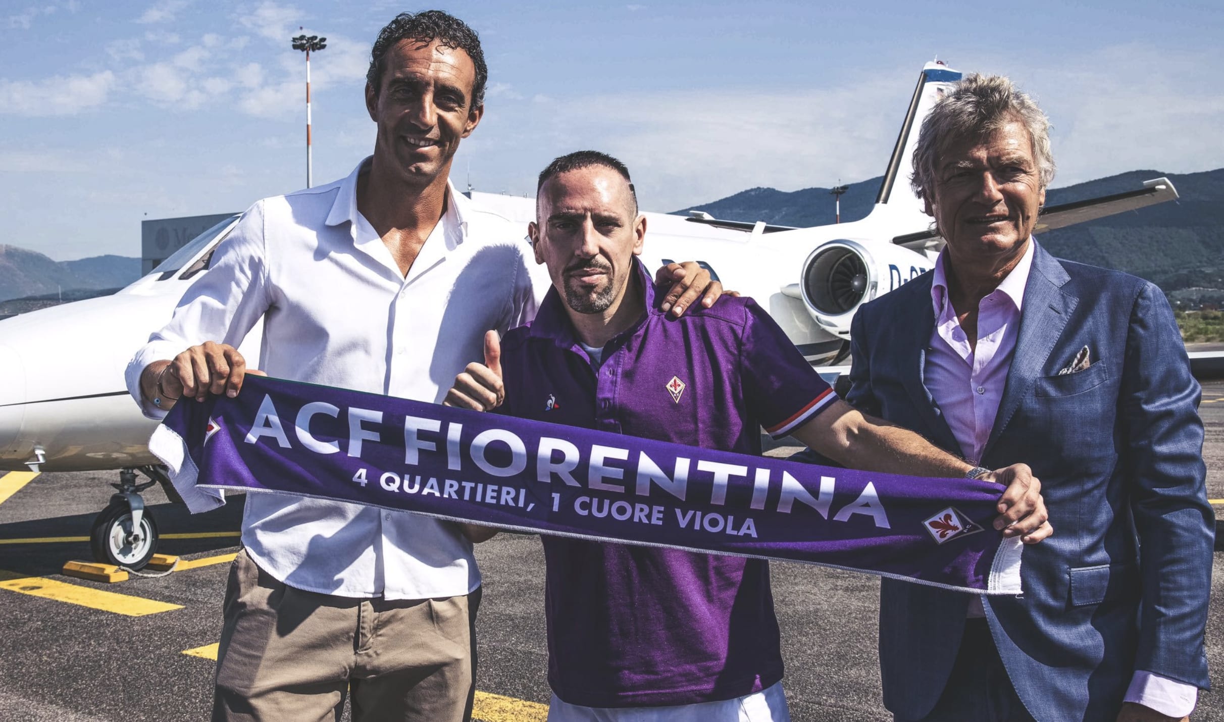 Ribéry tekent bij Fiorentina