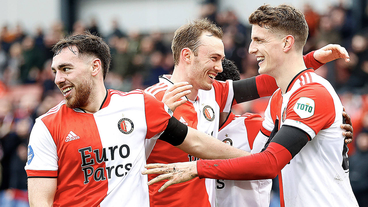 Feyenoord boekt eenvoudige zege in Rotterdamse derby