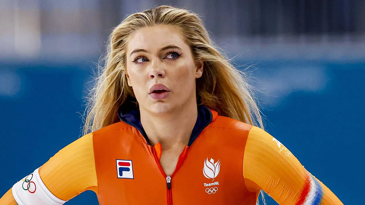 Jutta Leerdam direct na Olympische Spelen in het ziekenhuis gespot