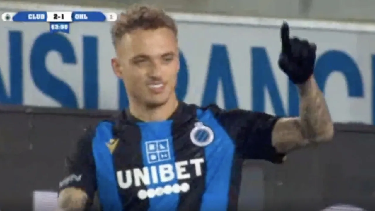 Noa Lang opnieuw belangrijk met een doelpunt voor Club Brugge!