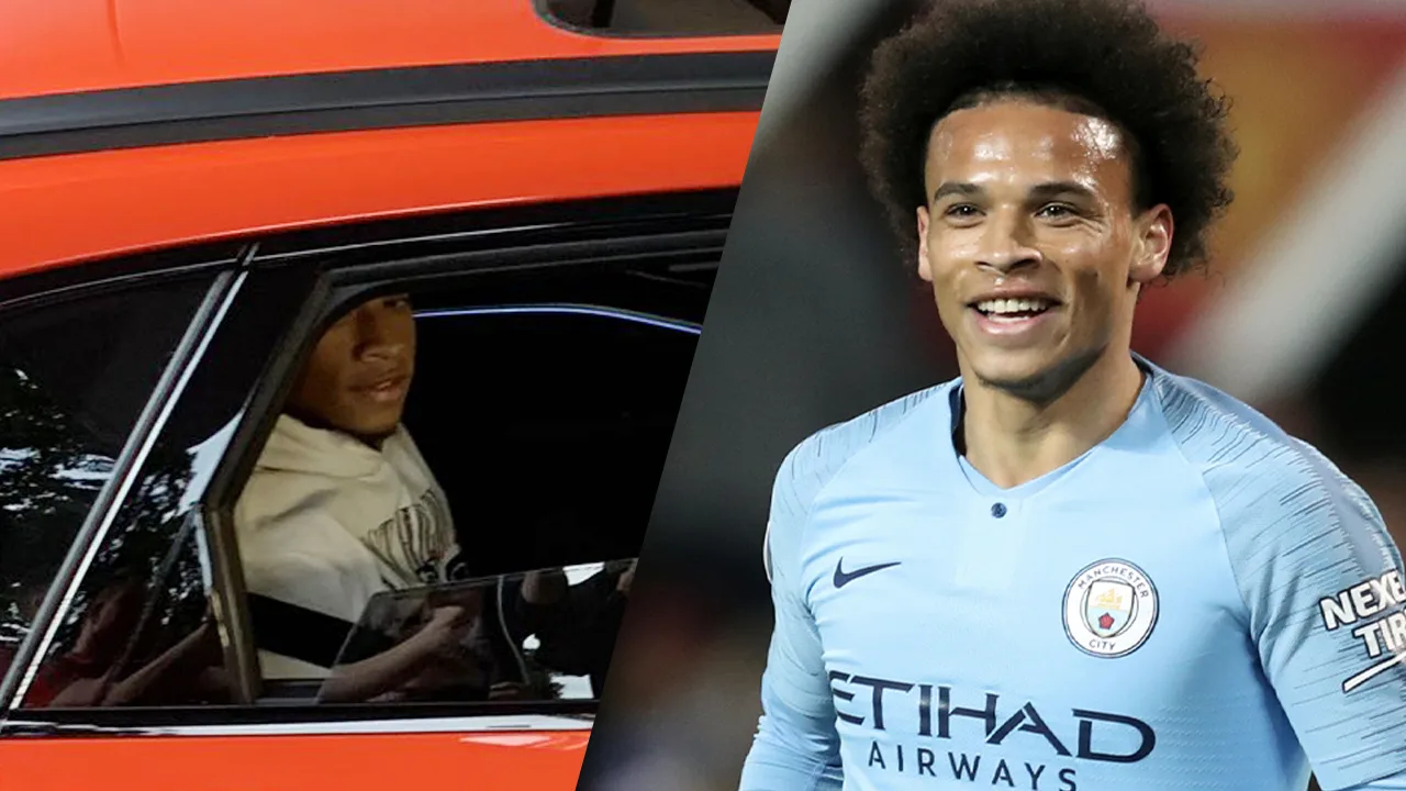 Leroy Sané gearriveerd in München voor keuring bij Bayern