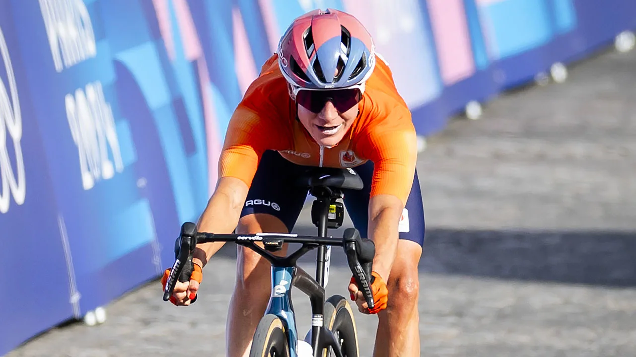 Wielrenster Marianne Vos pakt zilver in olympische wegwedstrijd