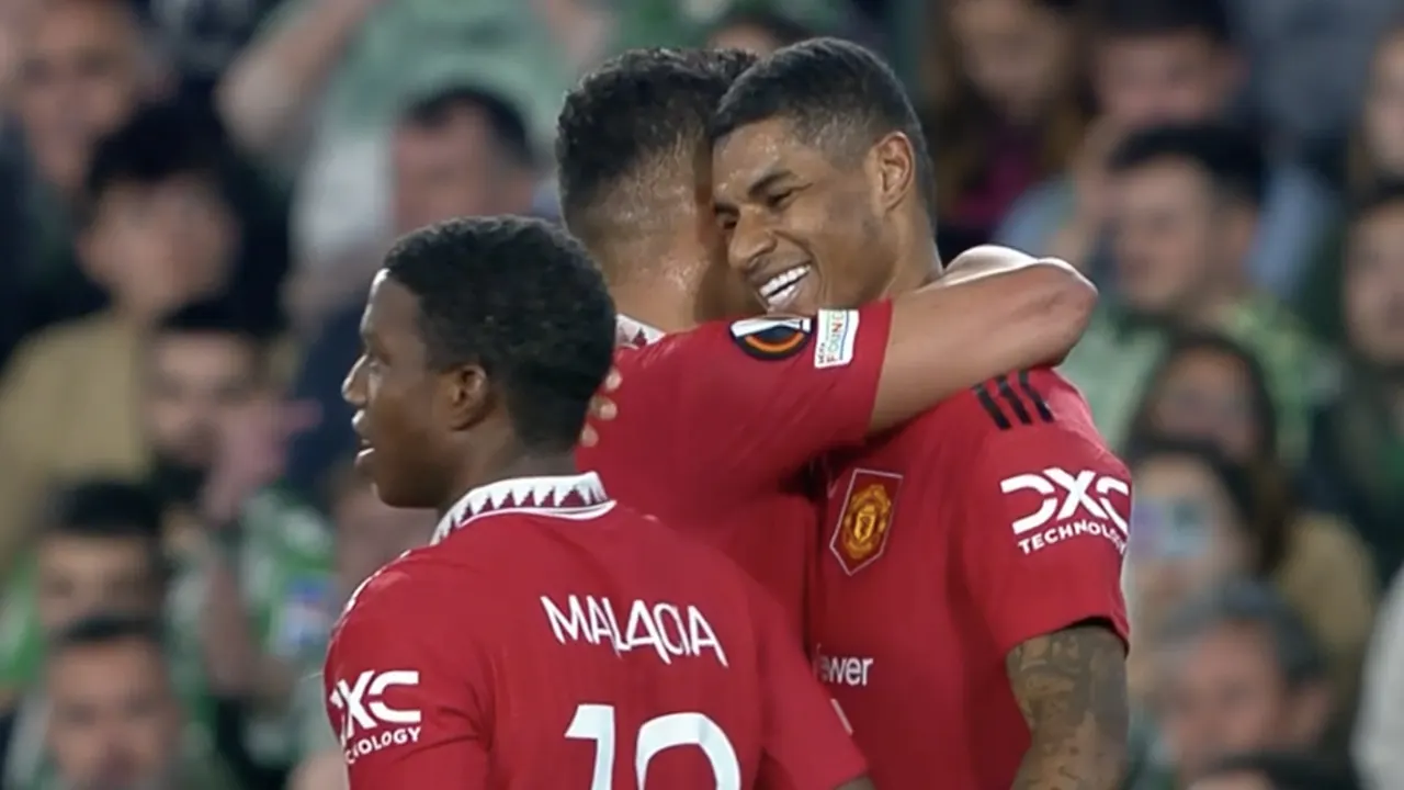 VIDEOGOAL: Real Betis - Manchester United 0-1 (Rashford)