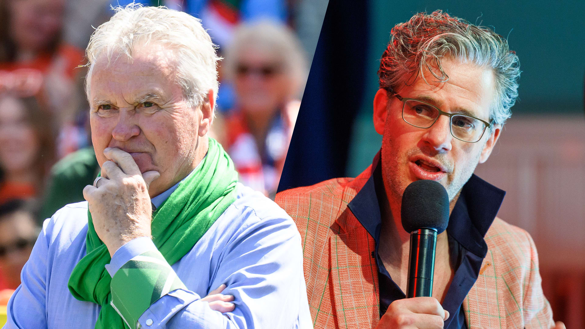 Guus Hiddink en Erik Dijkstra vrijdag te gast bij Het Oranje Café