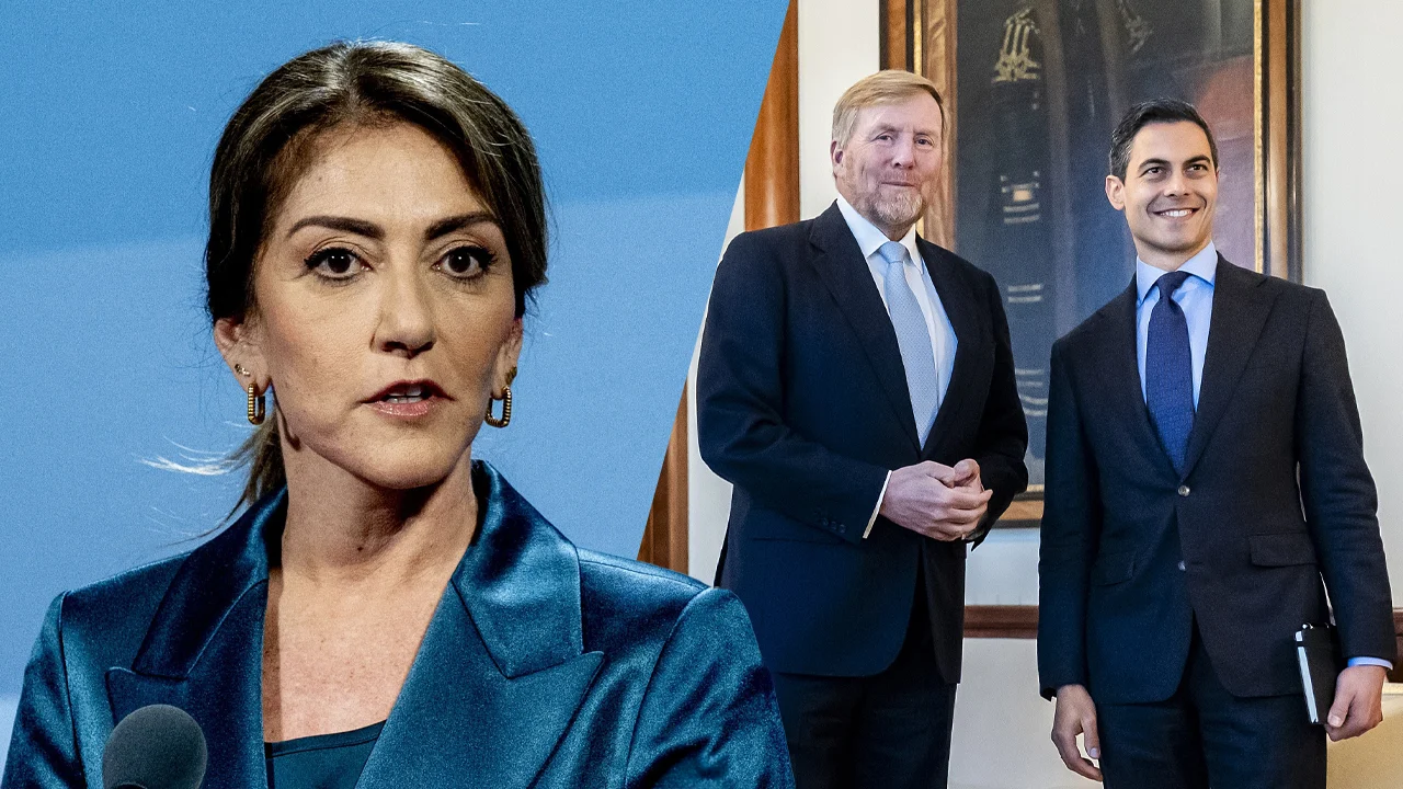 Dit vindt Dilan Yesilgöz van het bezoek van Rob Jetten en het koningspaar aan Donald Trump