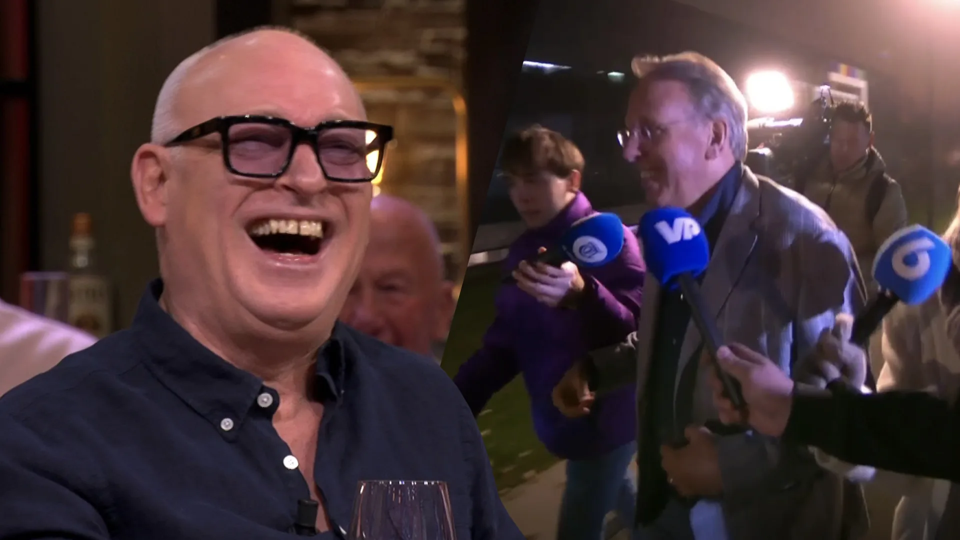 Wilfred en René gaan stuk om Chris Woerts die wordt bedolven onder de pers vanwege afwezigheid Johan