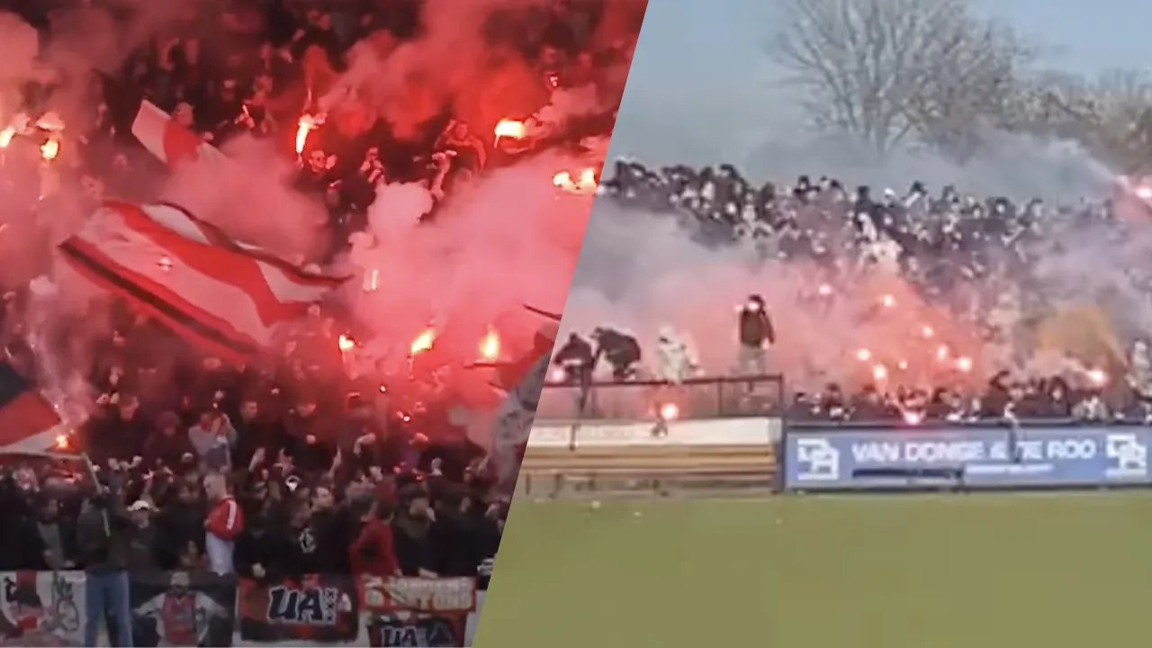 Vuurwerk, vlaggen en muziek bij drukbezochte trainingen in aanloop naar Klassieker