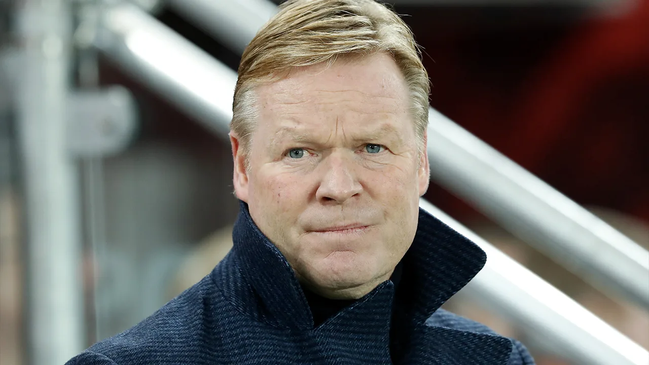 Ronald Koeman maakt zich niet druk om positie bij FC Barcelona