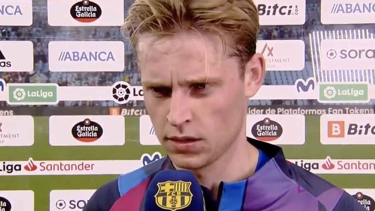 Frenkie de Jong woest na 'enorme klap' en haalt hard uit: 'Dat heb ik nog nooit gezien'