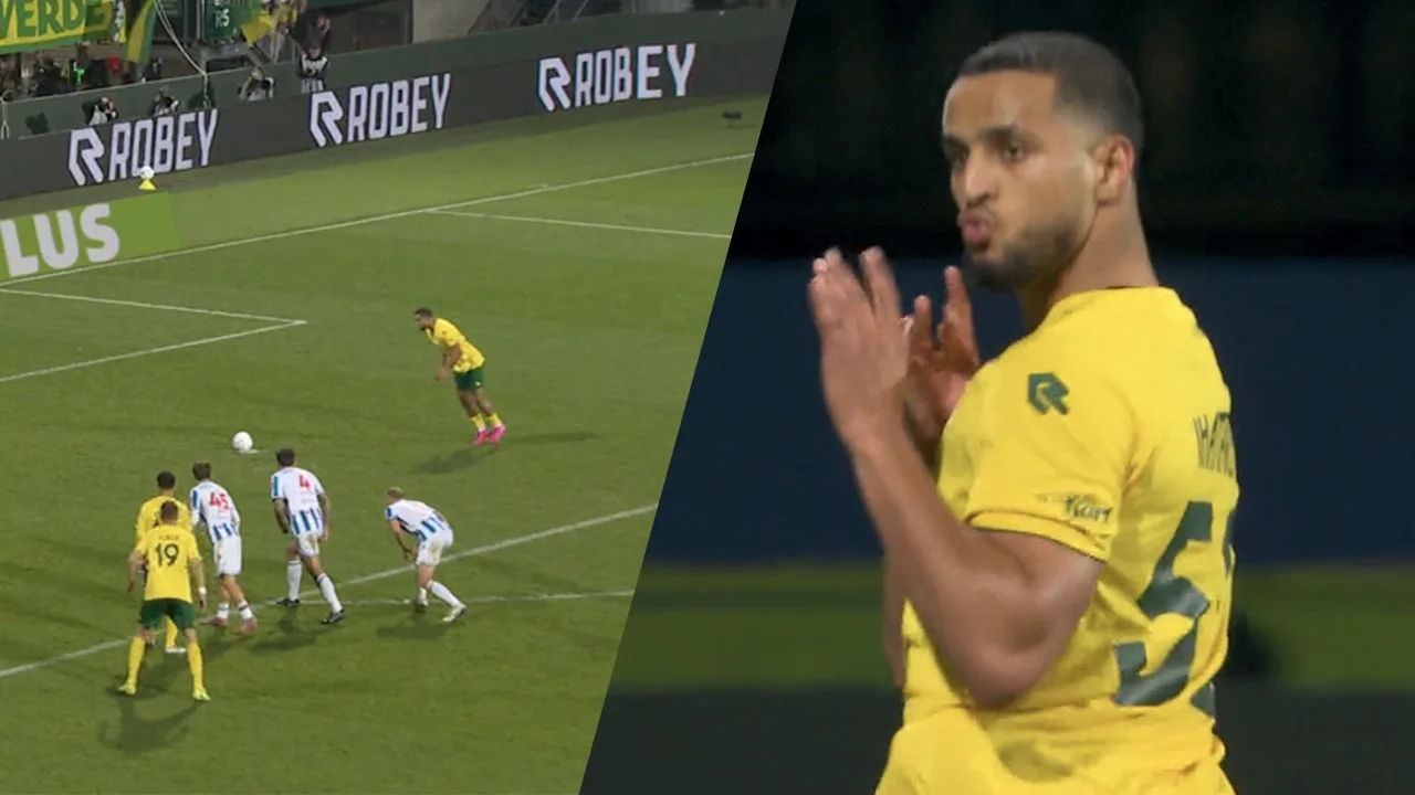Videogoal: Mohamed Ihattaren verdubbelt voorsprong Fortuna Sittard met héérlijke panenka