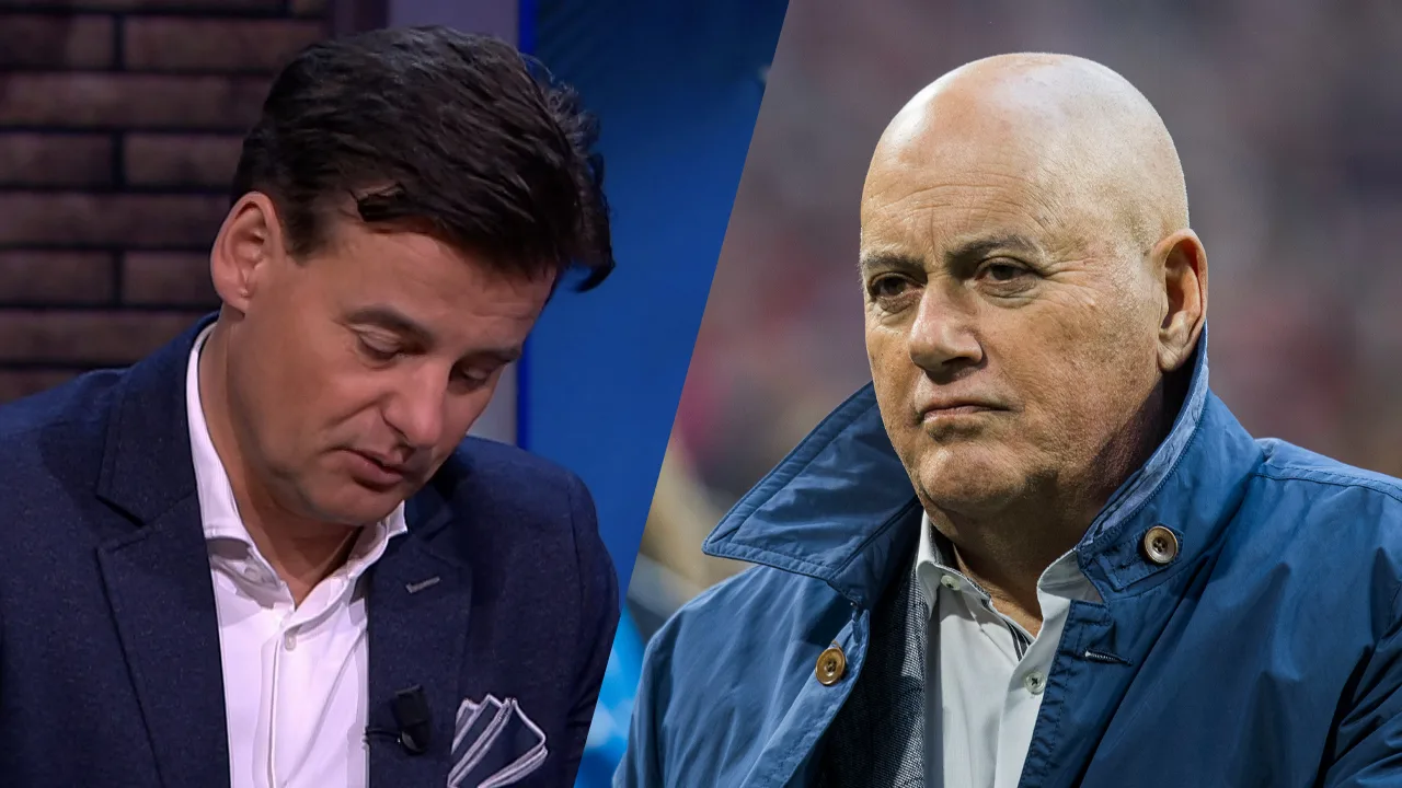 Wilfred ontving appje van Jack van Gelder tijdens uitzending VI