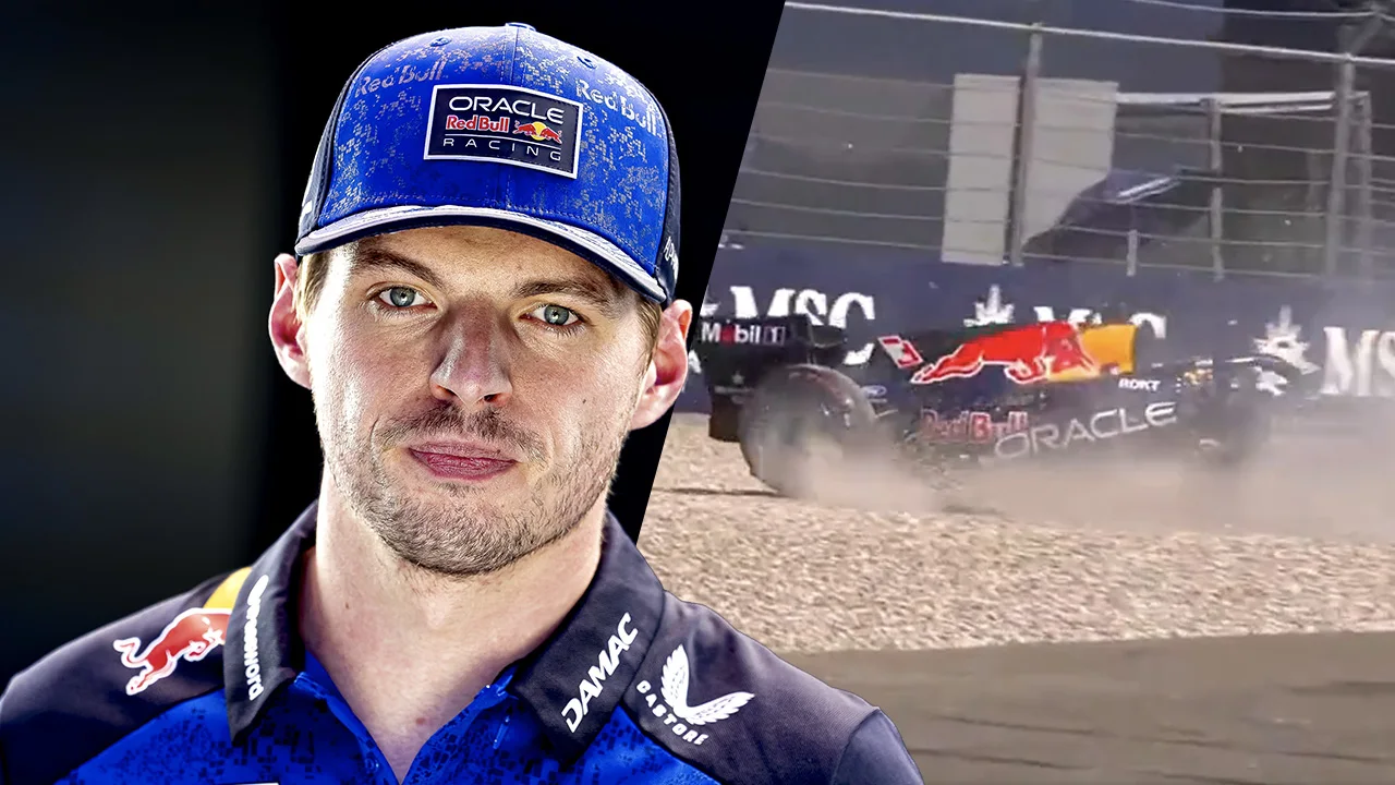 Video: Max Verstappen crasht in kwalificatie van GP Oostenrijk
