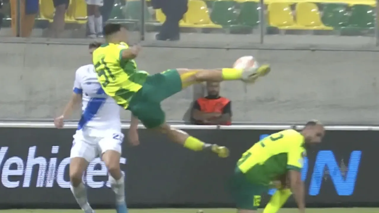 VIDEOGOAL: AEK Larnaca - Dynamo Kiev 1-0 (Altman)