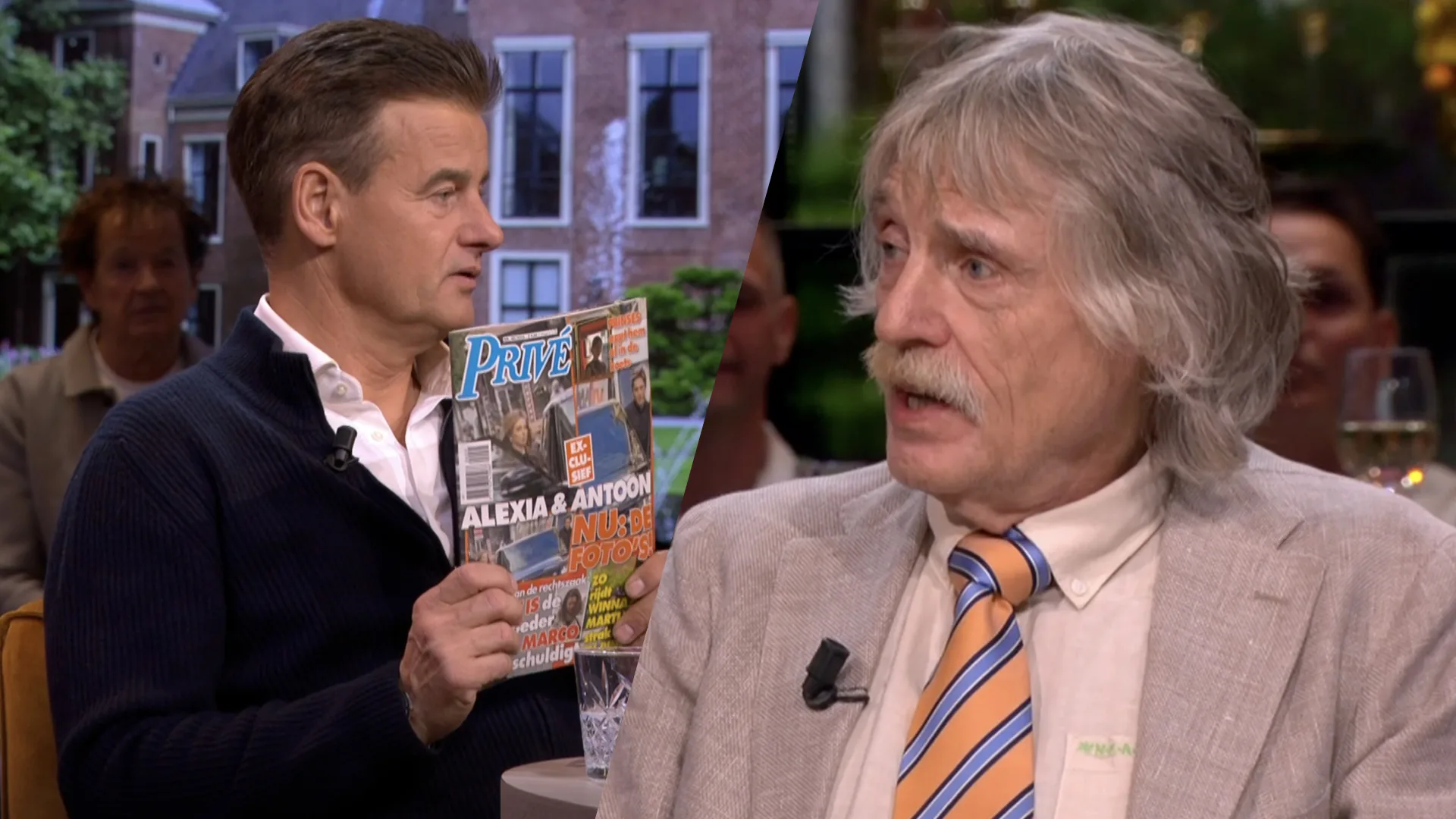 Johan Derksen over gepubliceerde foto's van prinses Alexia en Antoon: 'Heel moedig van Privé!'