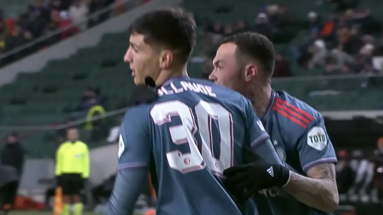 VIDEOGOAL: Shakhtar Donetsk - Feyenoord 1-1 (Bullaude)