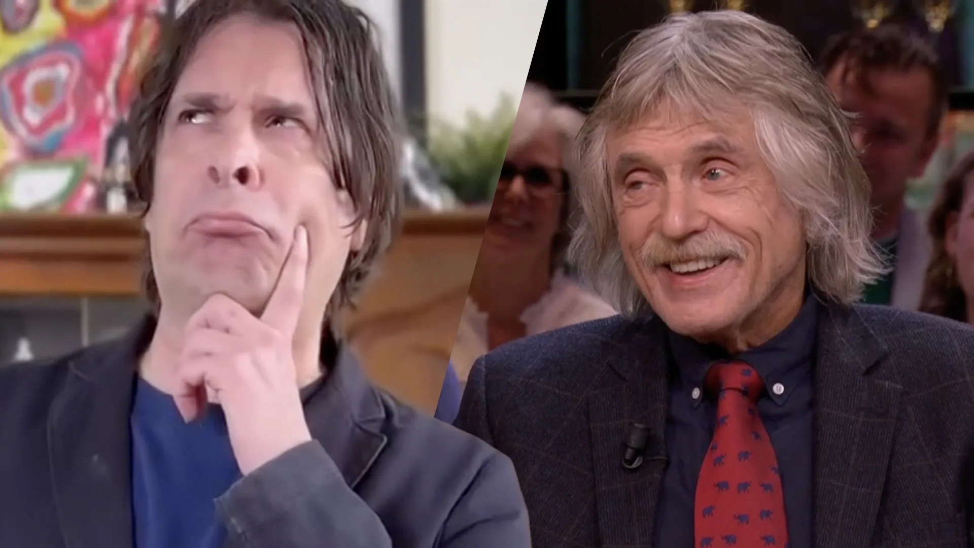 Johan geniet van filmpje Hans Teeuwen over Arjen Lubach: 'Ik lach me de pleuris om die man'