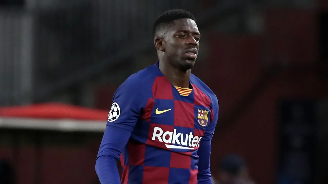 Barcelona zonder Dembélé vanwege hamstringblessure