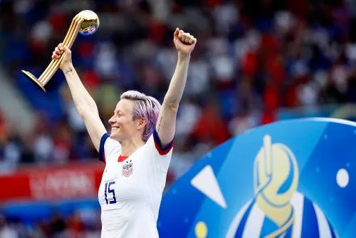Rapinoe wint Gouden Bal bij de vrouwen