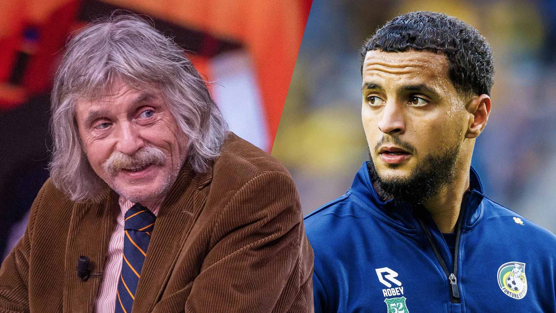 Mohamed Ihattaren: ‘Ik vind het zelf ook best leuk om naar Johan Derksen te kijken, maar...'