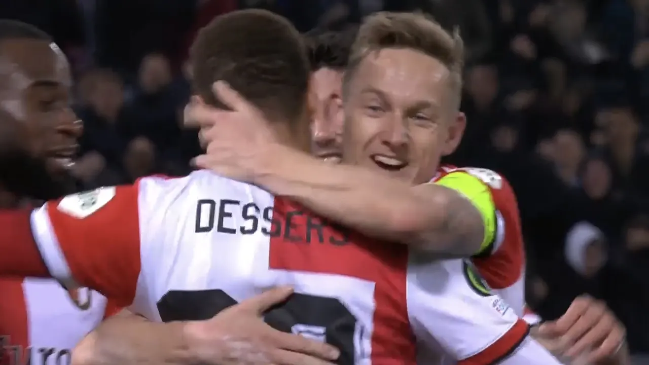 VIDEOGOAL: Feyenoord - Partizan Belgrado 1-0