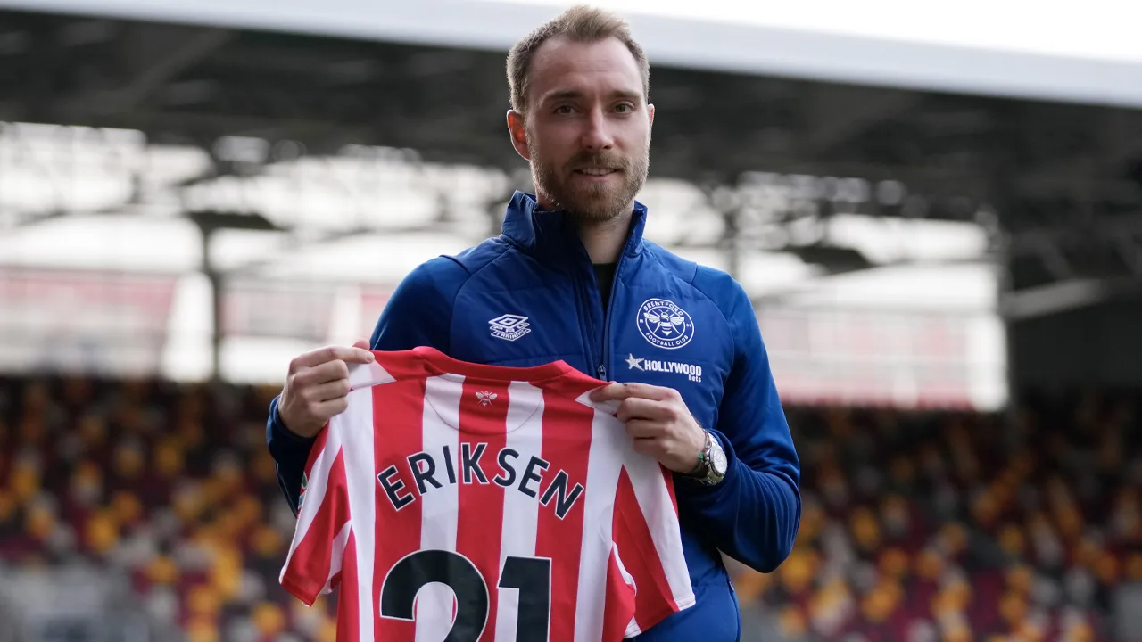 Eriksen geeft twee assists in besloten oefenduel tegen Rangers