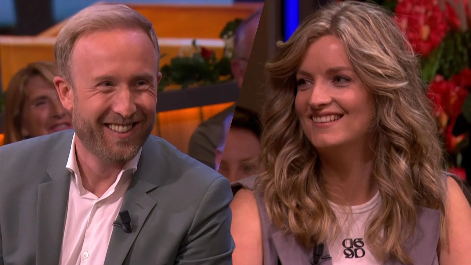 Raymond Mens en Merel Ek dinsdagavond te gast bij De Oranjewinter