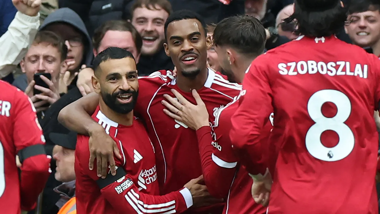 Liverpool wint dankzij goal en assist Gravenberch van Everton en blijft zonder puntenverlies