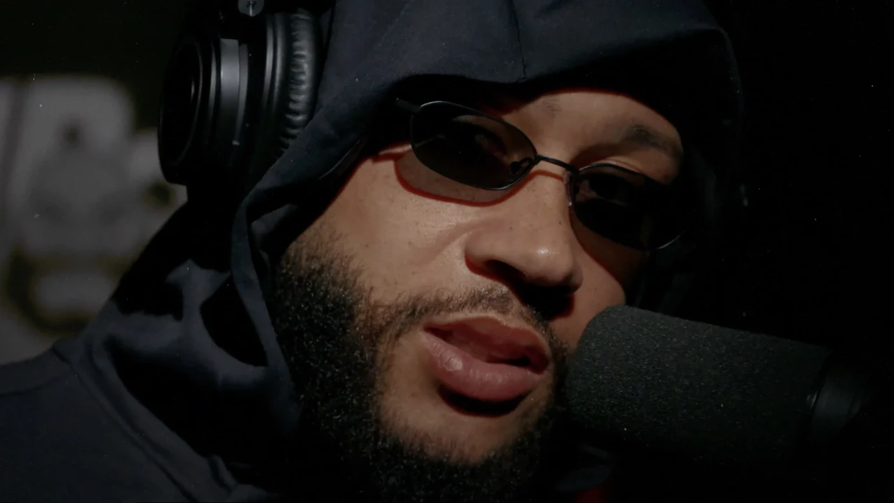 Memphis dist Veronica Inside in 101Barz Studiosessie