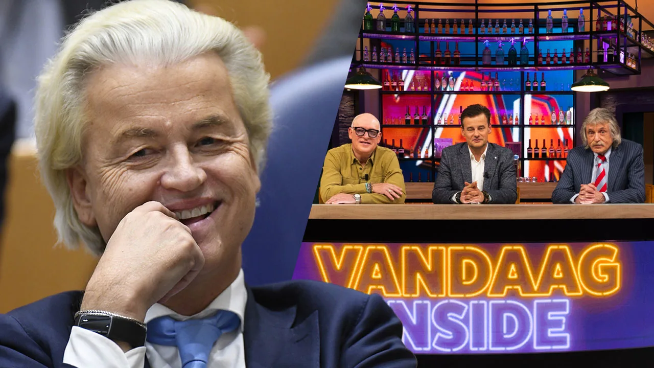 Geert Wilders wil René van der Gijp op woensdag vervangen bij Vandaag Inside
