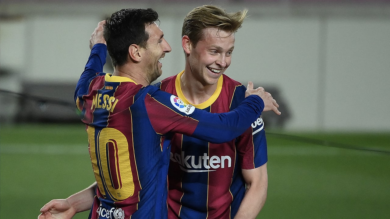 Koeman betrekt Messi bij gesprek met De Jong: 'Dat klinkt cru, maar hij begreep wat ik bedoelde'